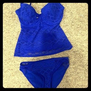 Freya Crochet Tankini - 36I / Large